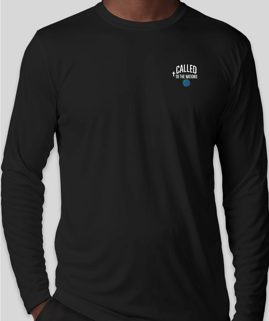 Called To The Nations Black Athletic Long Sleeve
